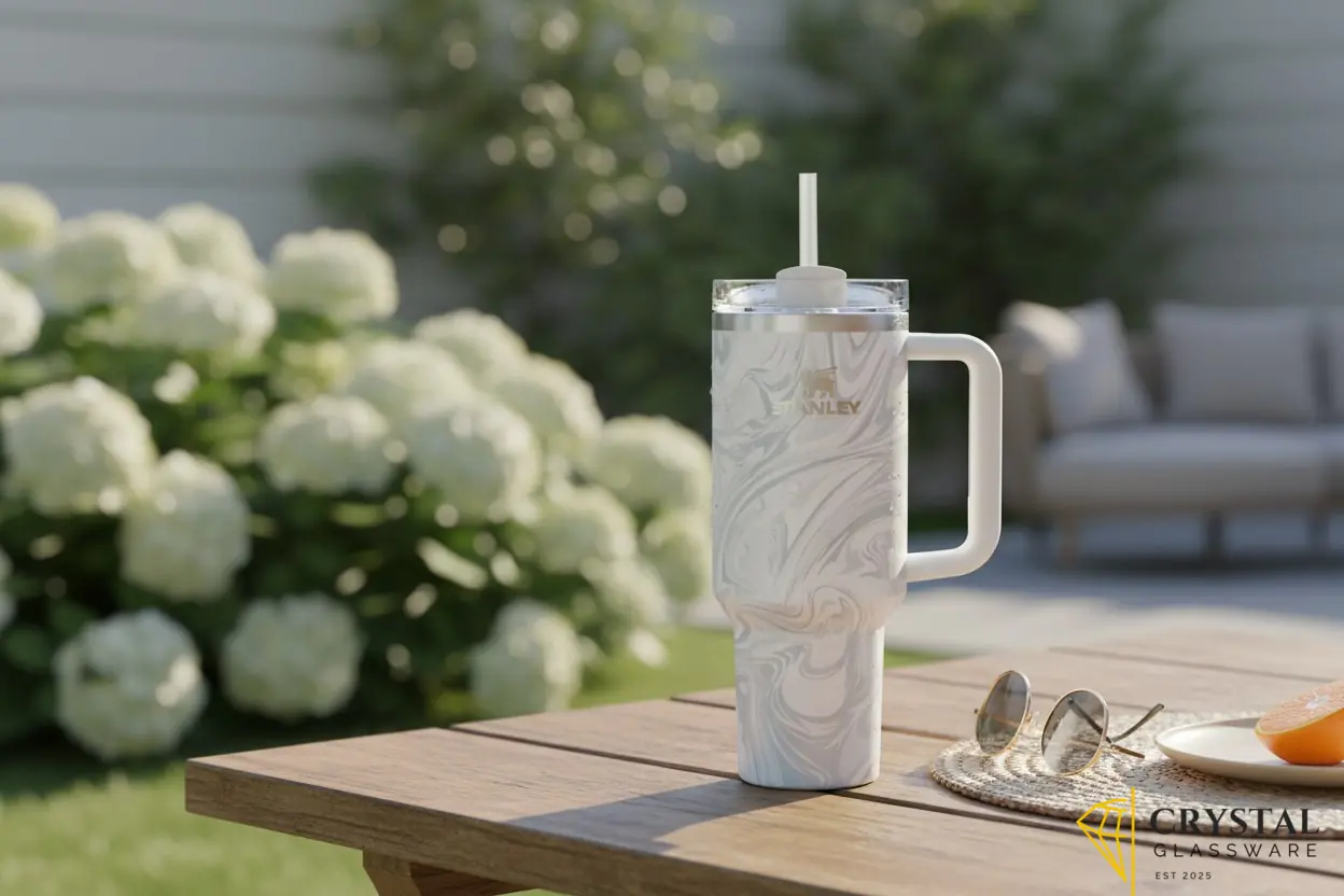 Stanley Quencher Tumbler 40oz - Marble Pattern | Drinkware